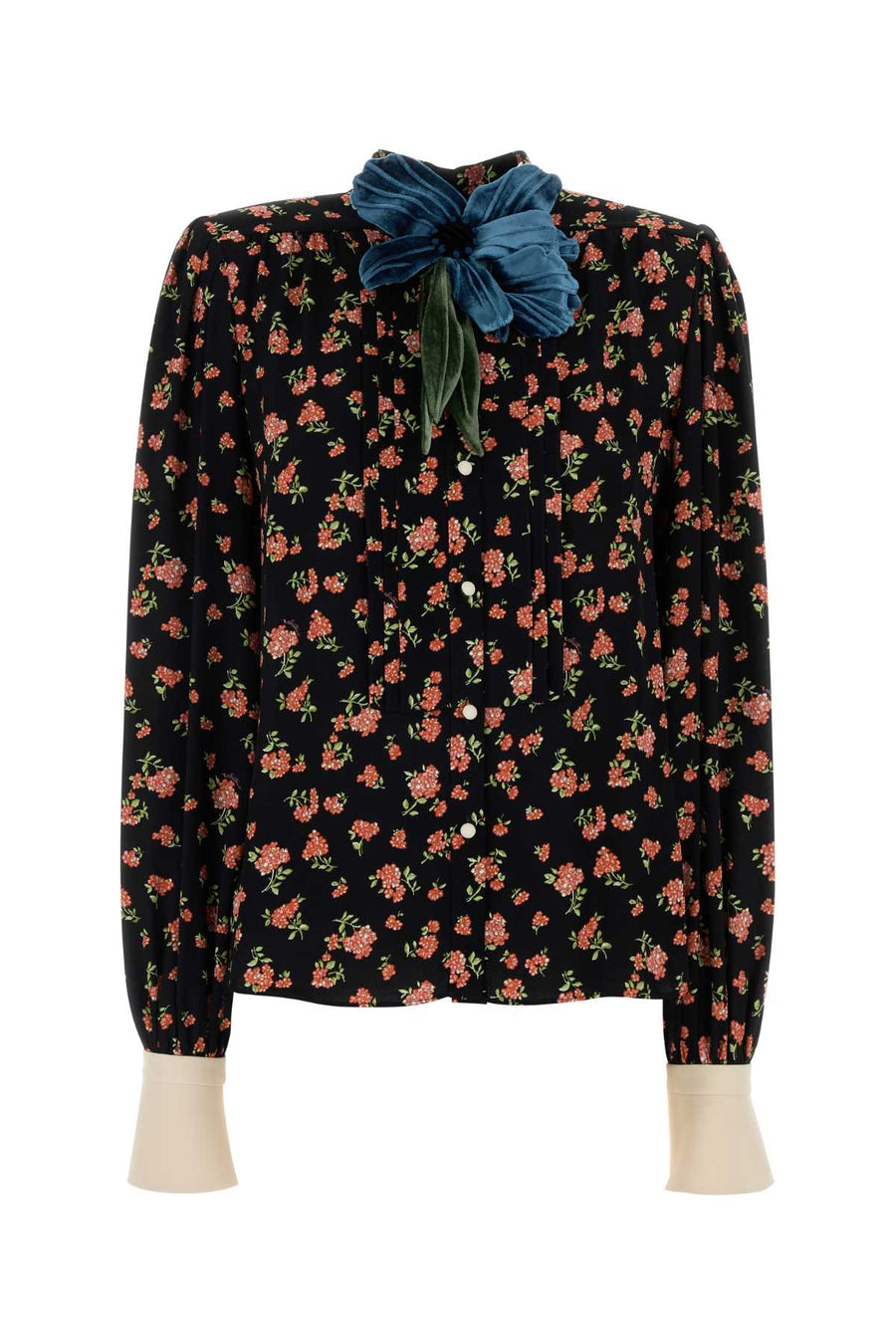 Valentino Garavani Shirt 100% Viscose shirt in black