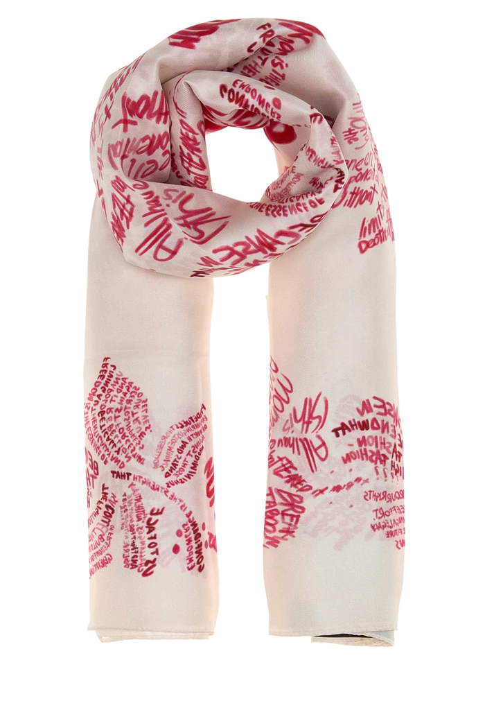 Printed Silk Foulard M4236 Exterior: Sciarpe E