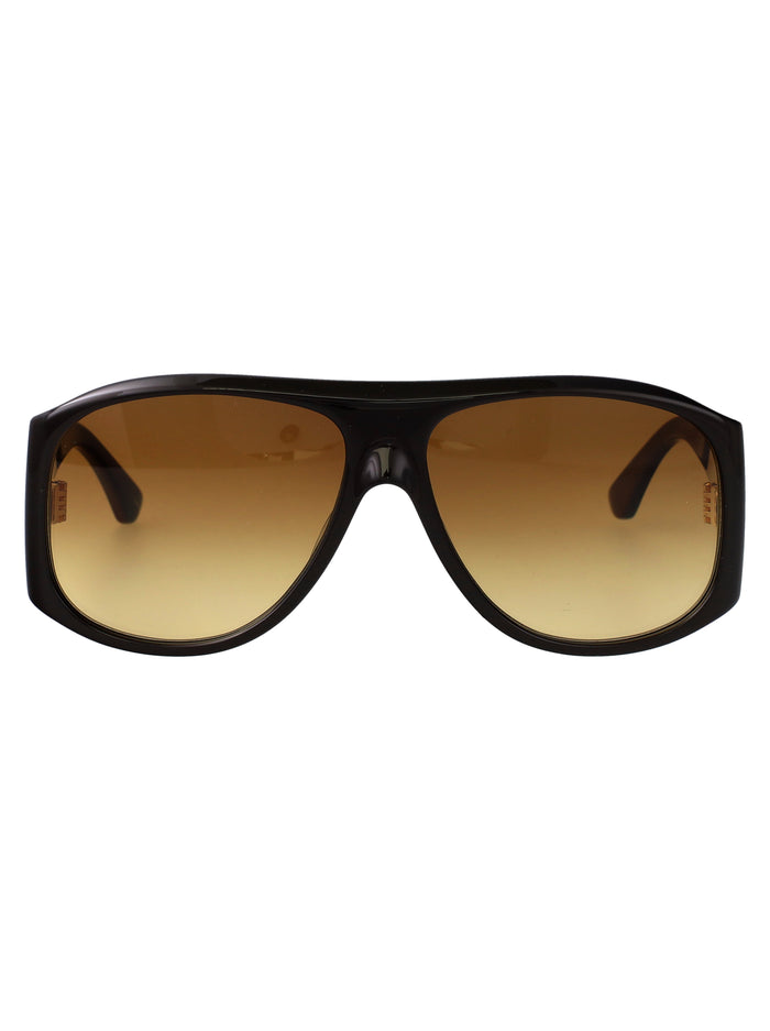 Ch0347s Brown-brown-brown Recycled Acetate Sunglasses