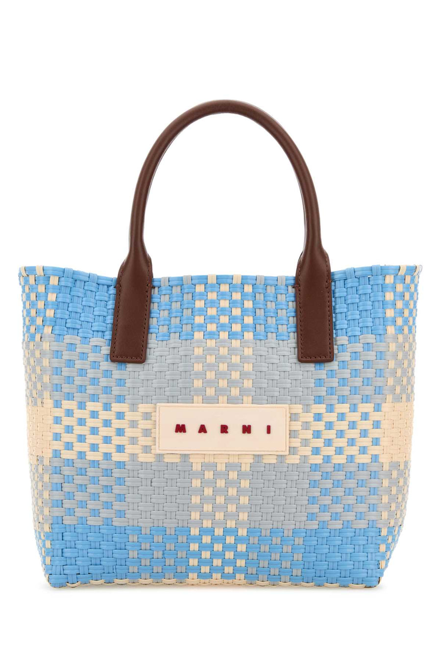 Marni Tote Exterior: 100% Polypropylene tote bag in blue