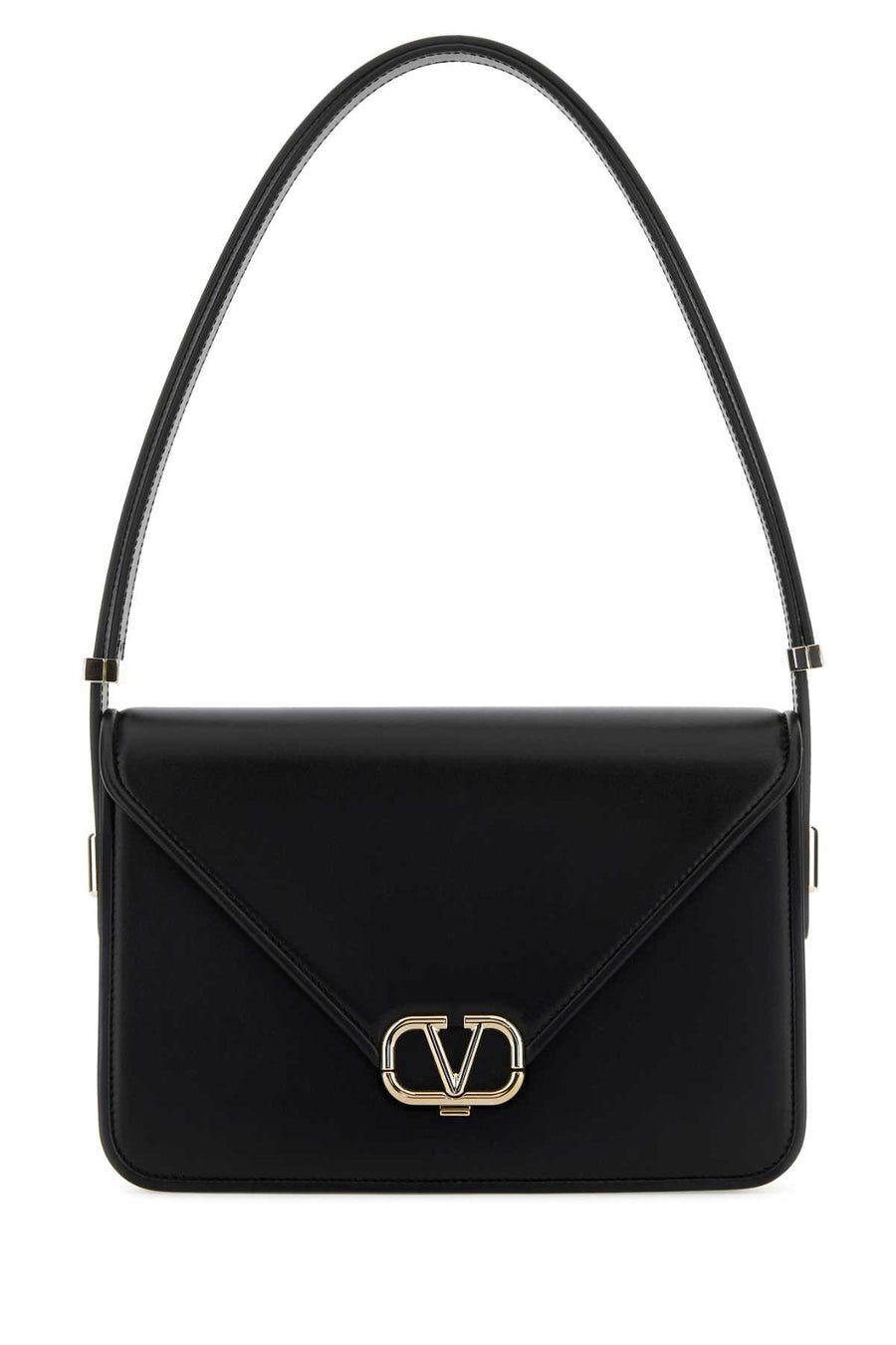 Valentino Garavani Exterior: 100% Leather shoulder bag in black