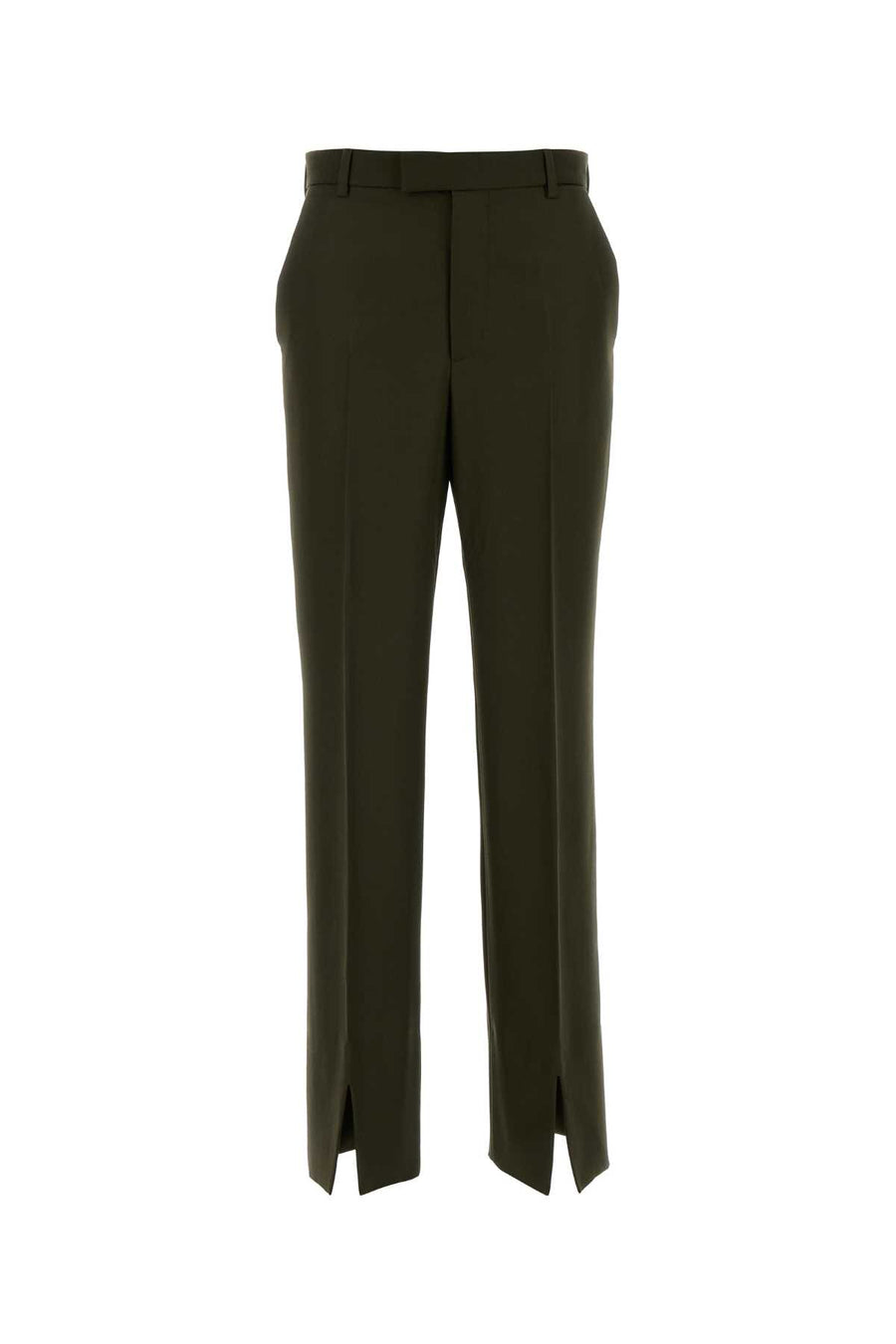 Gucci 80% Wool 20% Mohair trousers in green