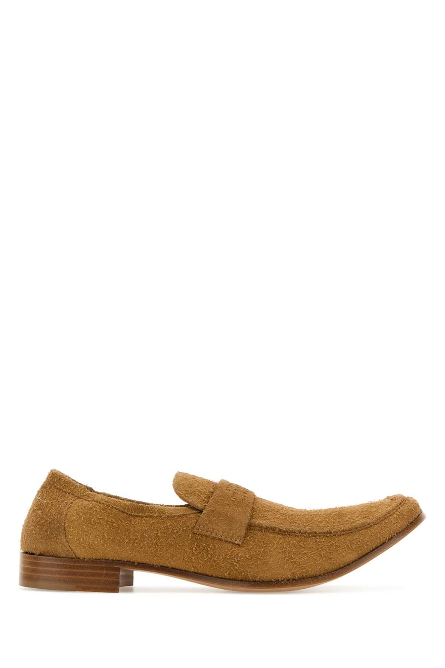 MM6 Maison Margiela 100% Pelle Bovina loafer in camel