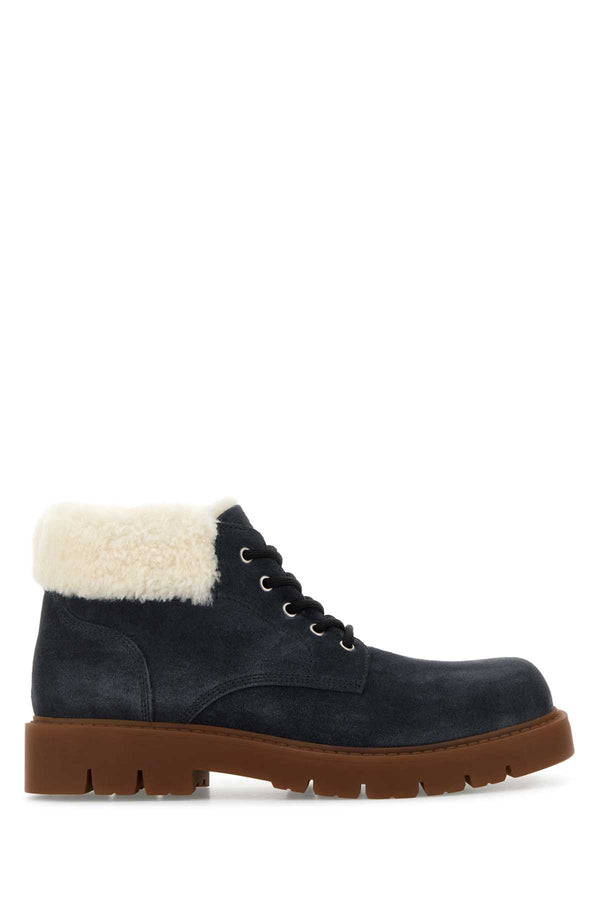 Bottega Veneta Exterior: 100% Calf boot in black