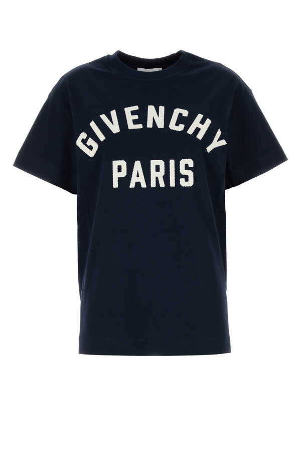 Givenchy Tshirt 100% Cotton t-shirt in navy