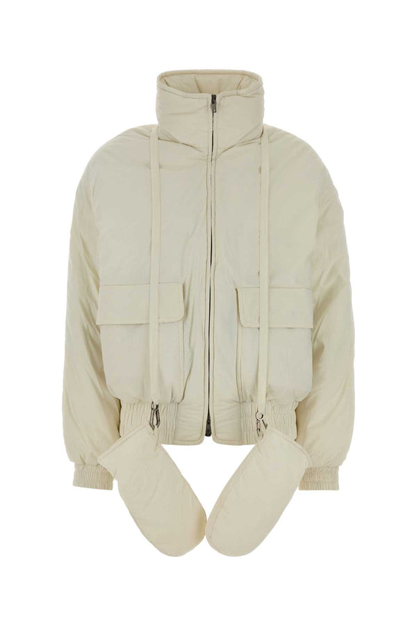 Golden Goose Deluxe Brand Light Exterior: 100% Nylon down jacket in beige