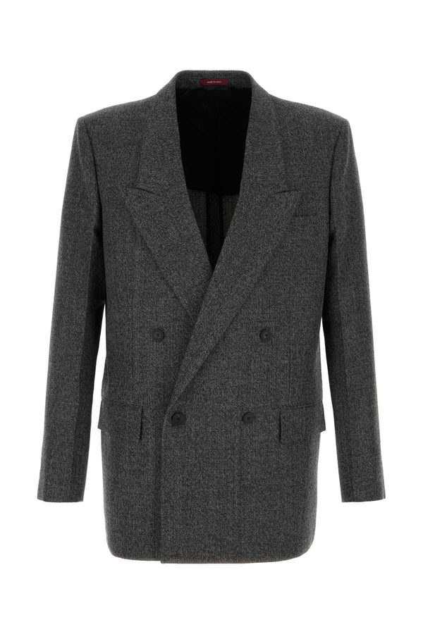 Gucci Jacket 100% Wool blazer in gray