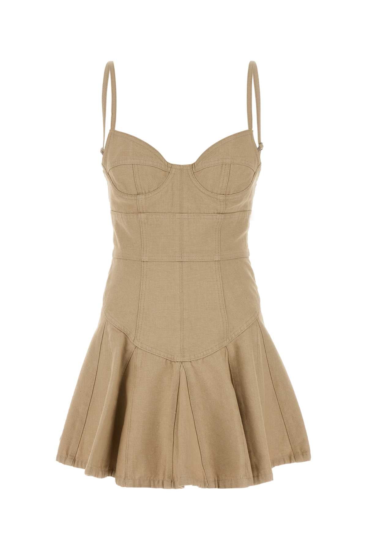 Beige Exterior: Cotton Abiti
