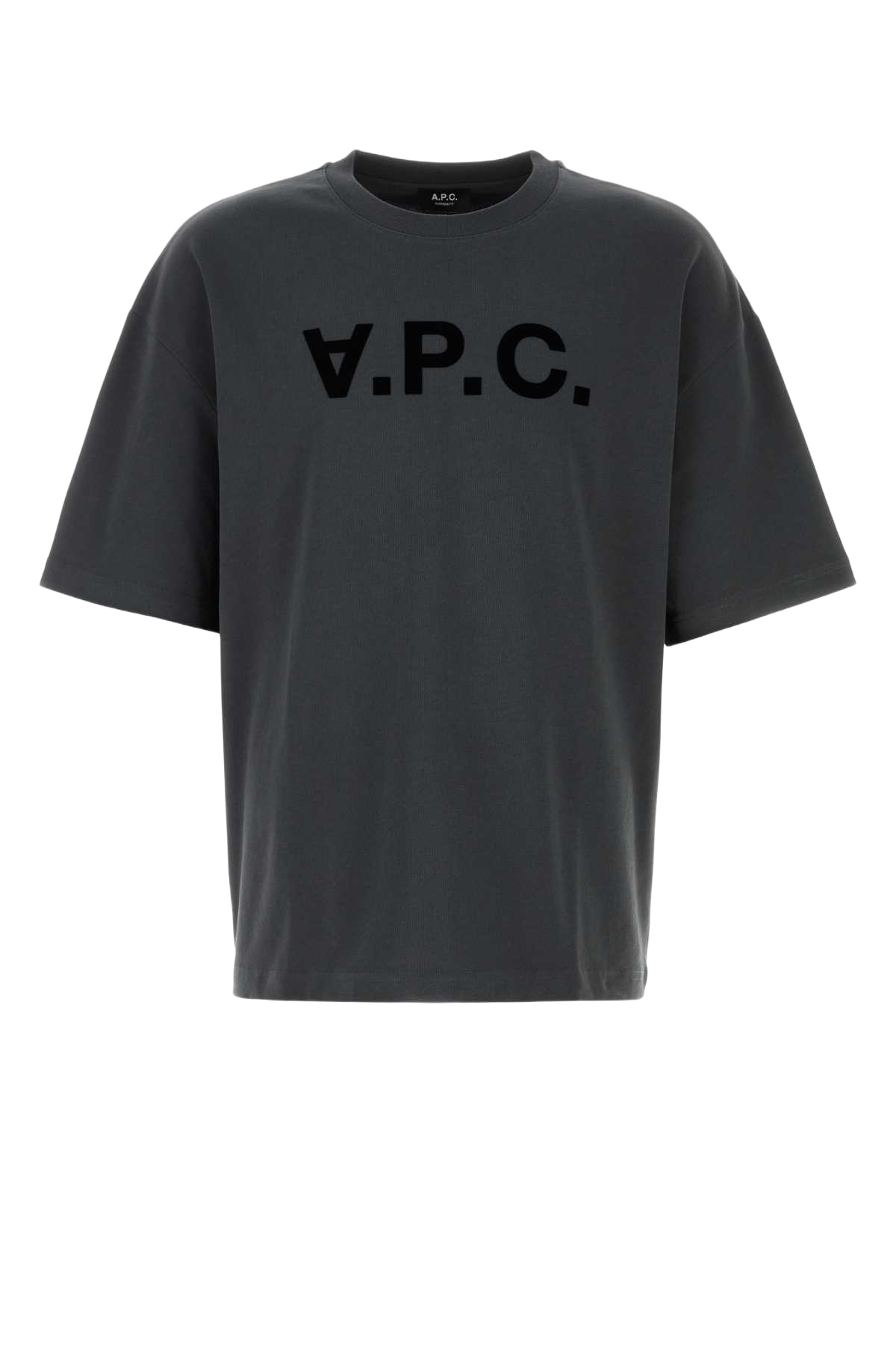 Graphite Cotton Oversize T-Shirt Fauxnoir Coton Biologique