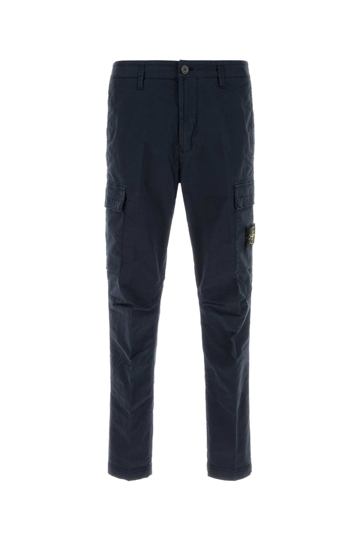 L1s153100032s0a10 V0020 Navyblue Exterior: Cotton Elastane Pantaloni