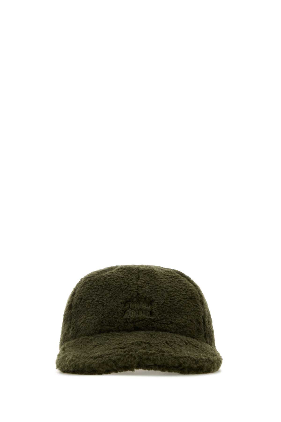 Miu Miu CAPPELLI 48% Polyester baseball cap in green