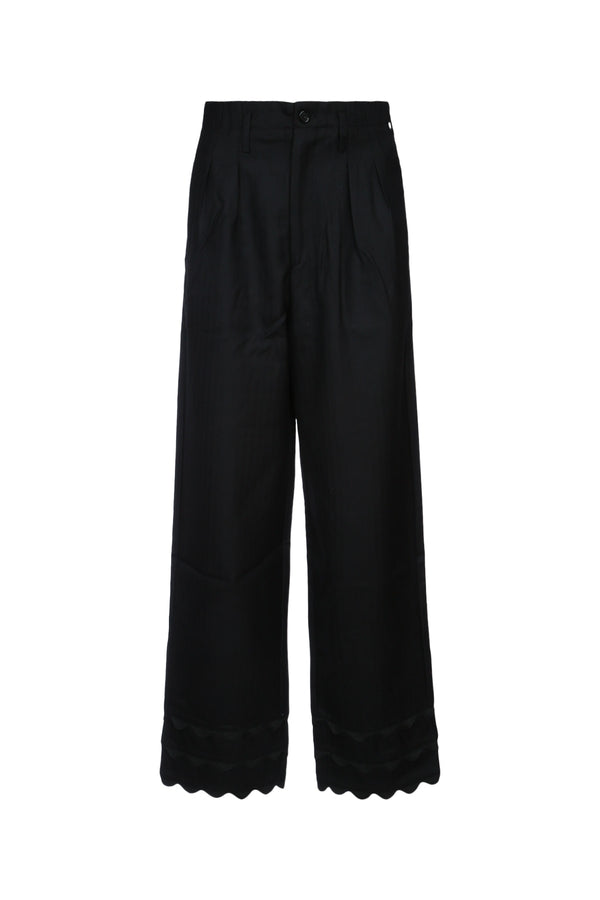 Bode Wool trousers in black