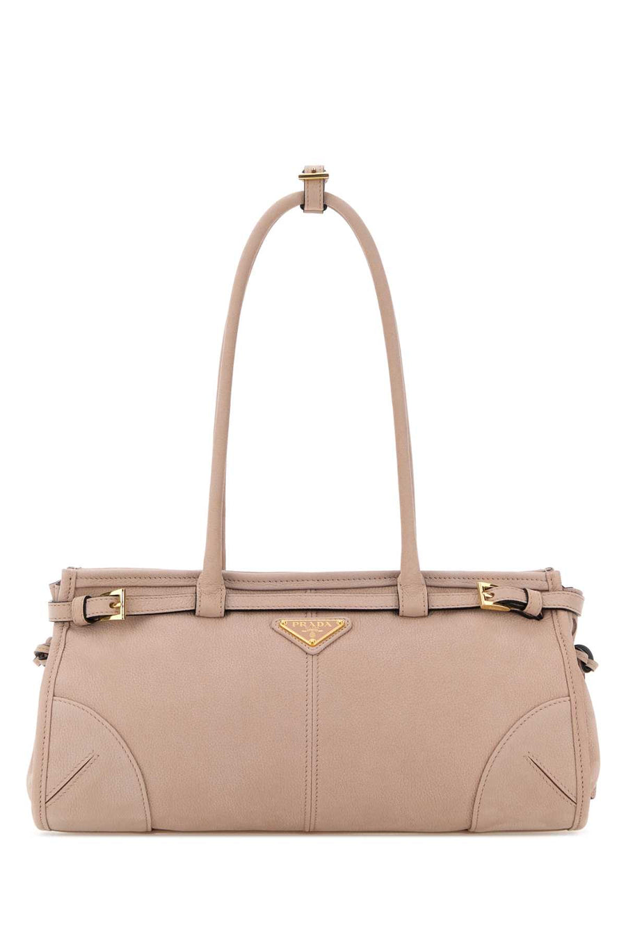 Prada Mano Exterior: 100% Leather shoulder bag in pink