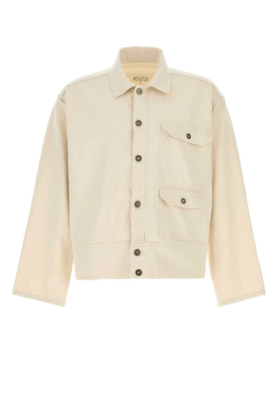 Maison Margiela 100% Cotton jacket in beige