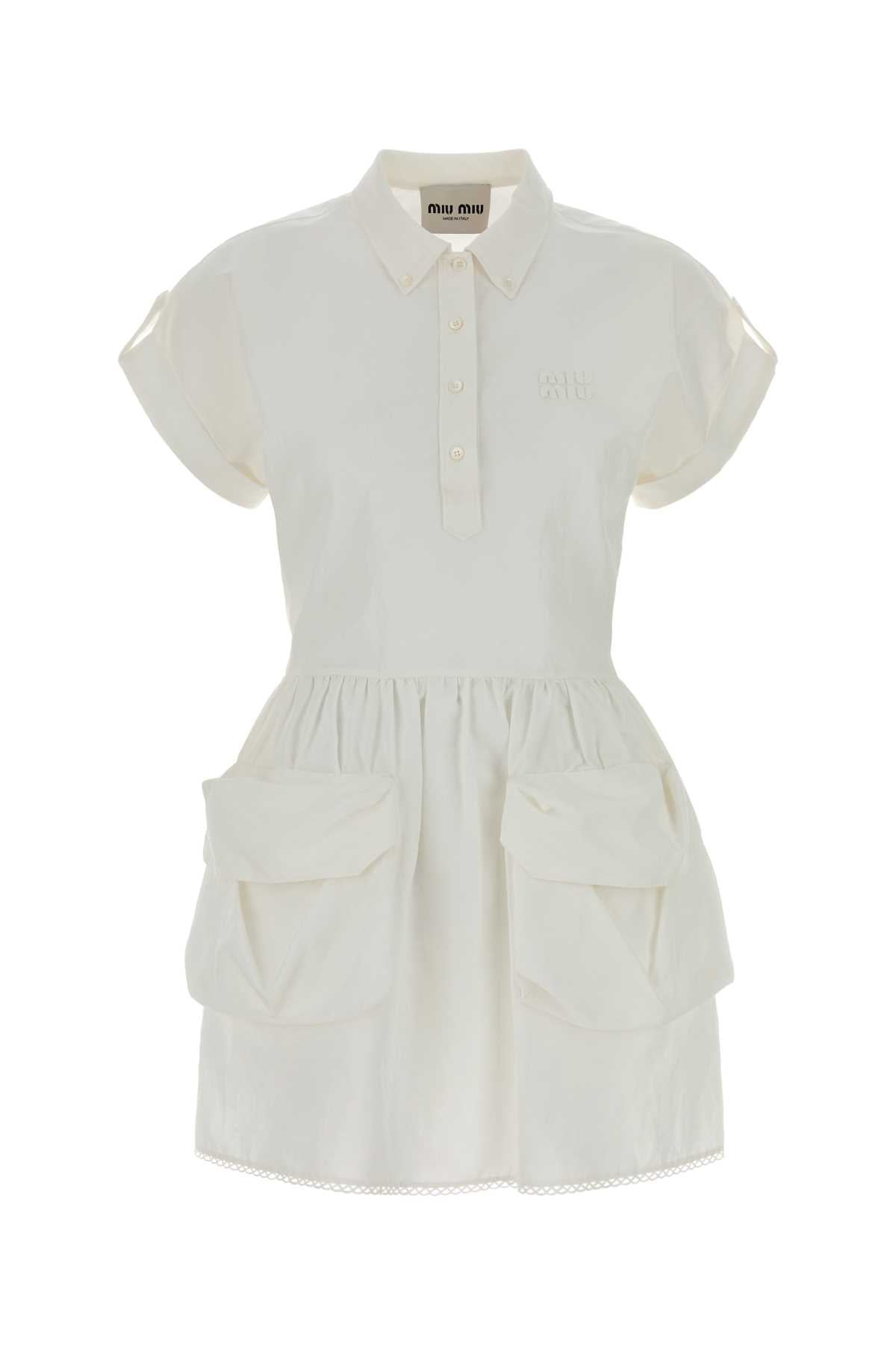 Bianco Exterior: Cotton Linen Abiti