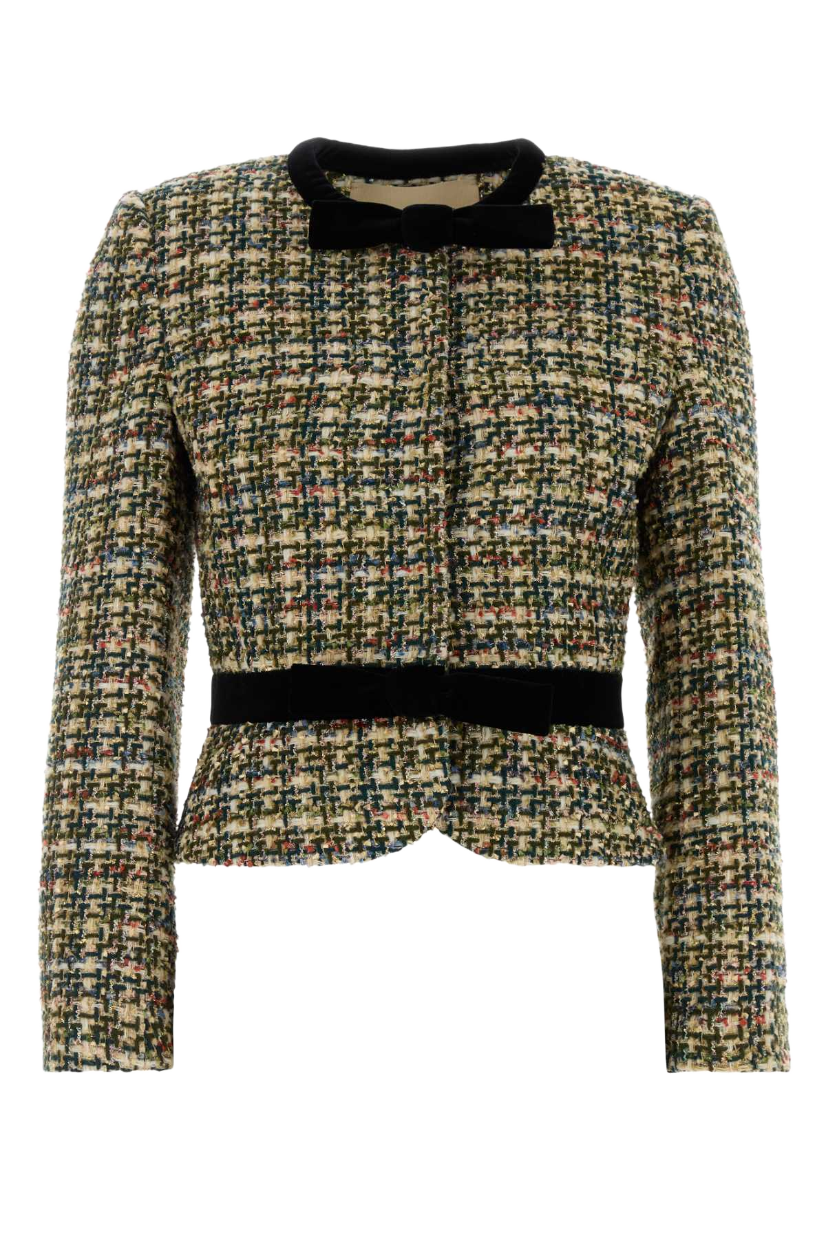 Multicolor Tweed Blazer Multicolor. Giacche E Gilet
