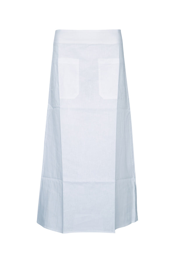 Toteme Skirt 55% Cotton skirt in white