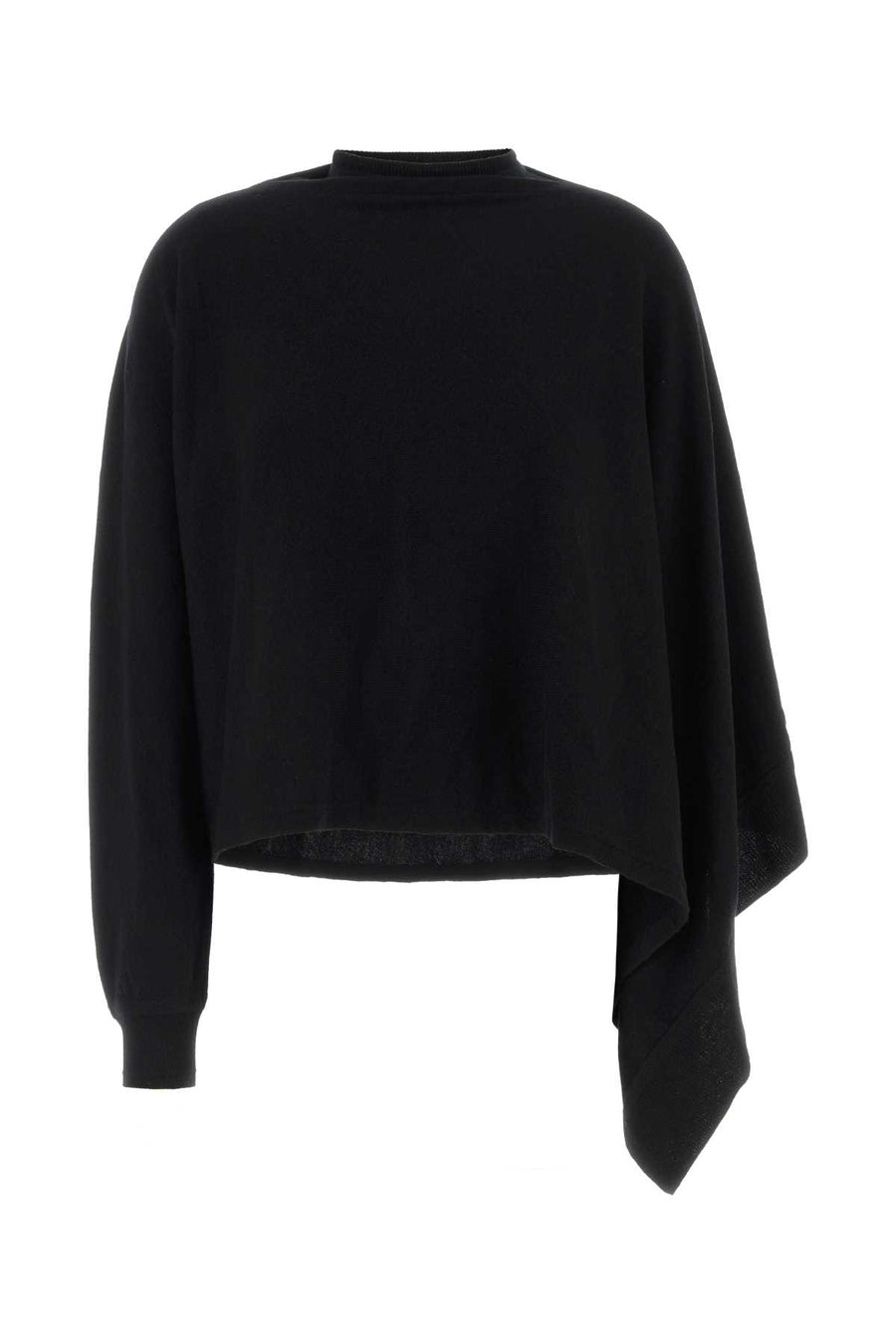 Jil Sander 100% Virgin Wool sweater in black