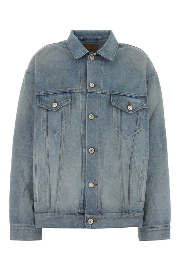 Balenciaga Cotton 100% (T); Polyester 65% jacket in blue