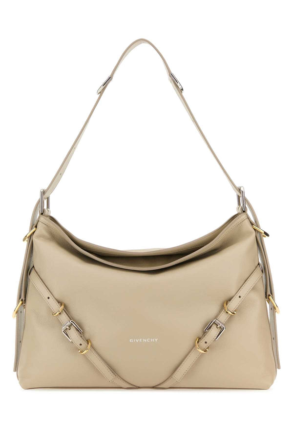 Givenchy 100% calf leather shoulder bag in beige