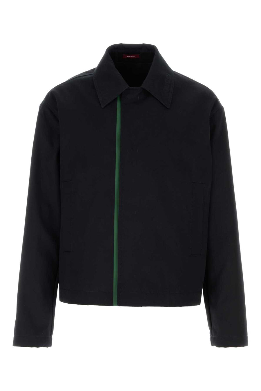 Gucci Gabardine Exterior: 100% Cotton jacket in navy