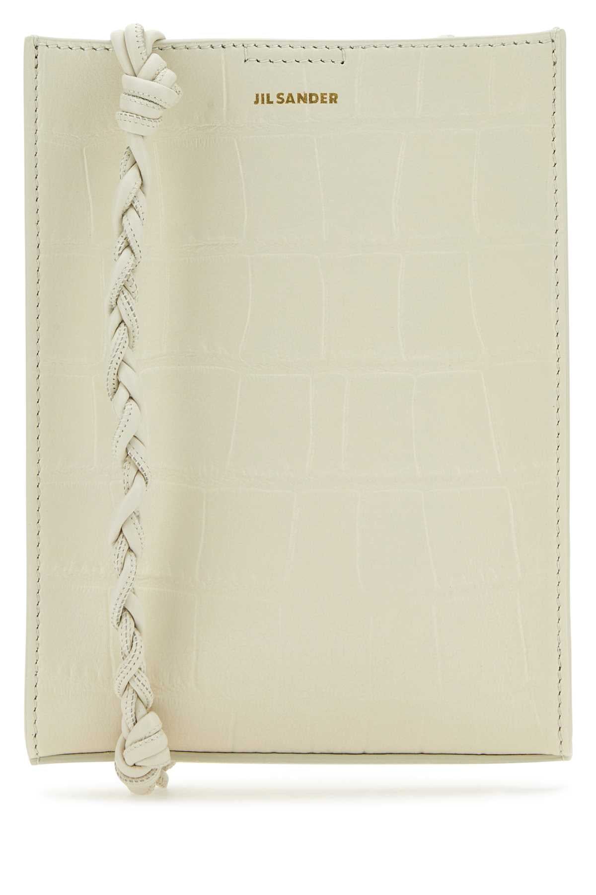 Ivory Leather Shoulder Bag 105 Borse A Tracolla