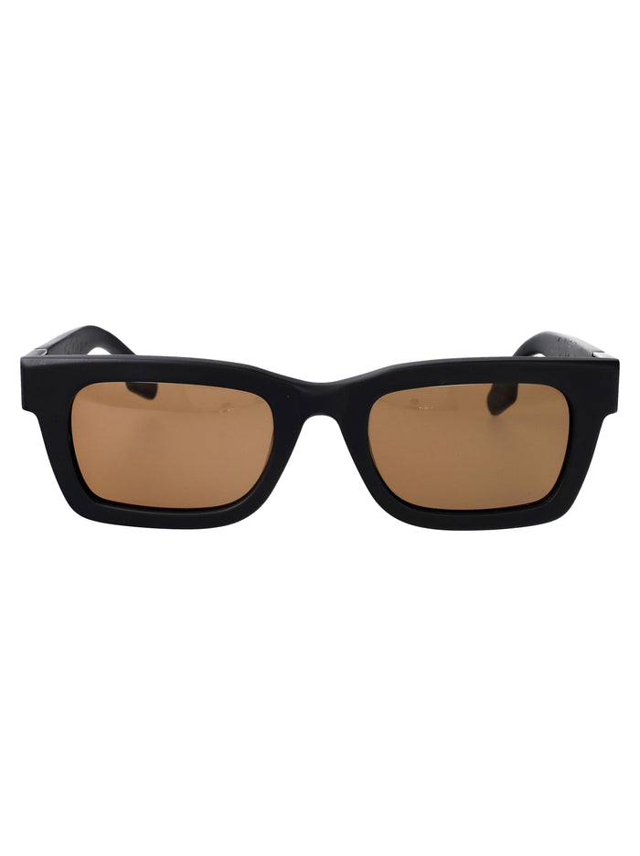 The Rider Shadow Brown Acetate Sunglasses