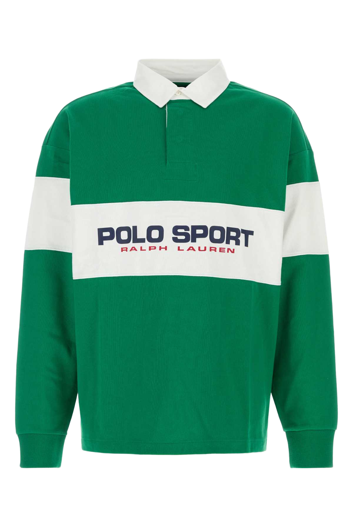 Green Cotton Polo Shirt Eringreenwhite Exterior