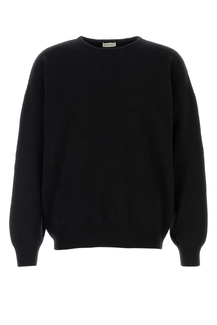 Fear Of God Knit 100% Virgin wool sweater in black