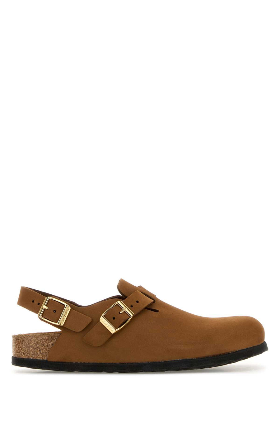 Birkenstock Nubuck Exterior: 100% Leather flat in brown