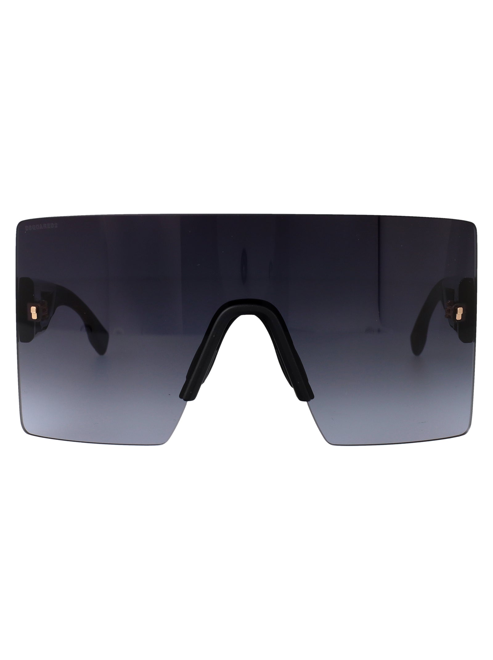 D2 0126-S Black Polyester Sunglasses