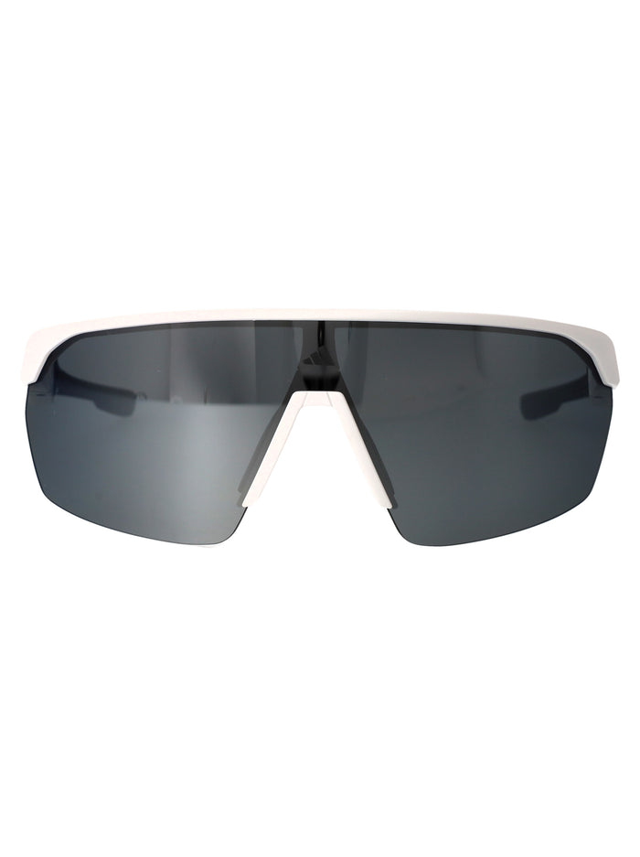 Sp0103 21c Bianco / Fumo Specchiato Injected Sunglasses