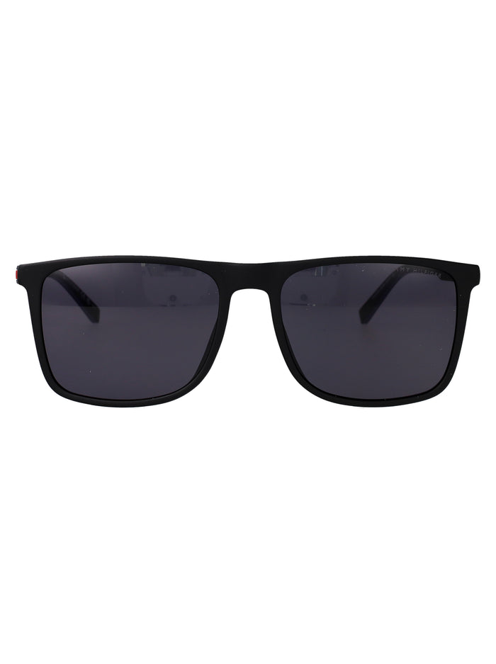 Th 2277-S Black Blue/grey Acetate Sunglasses