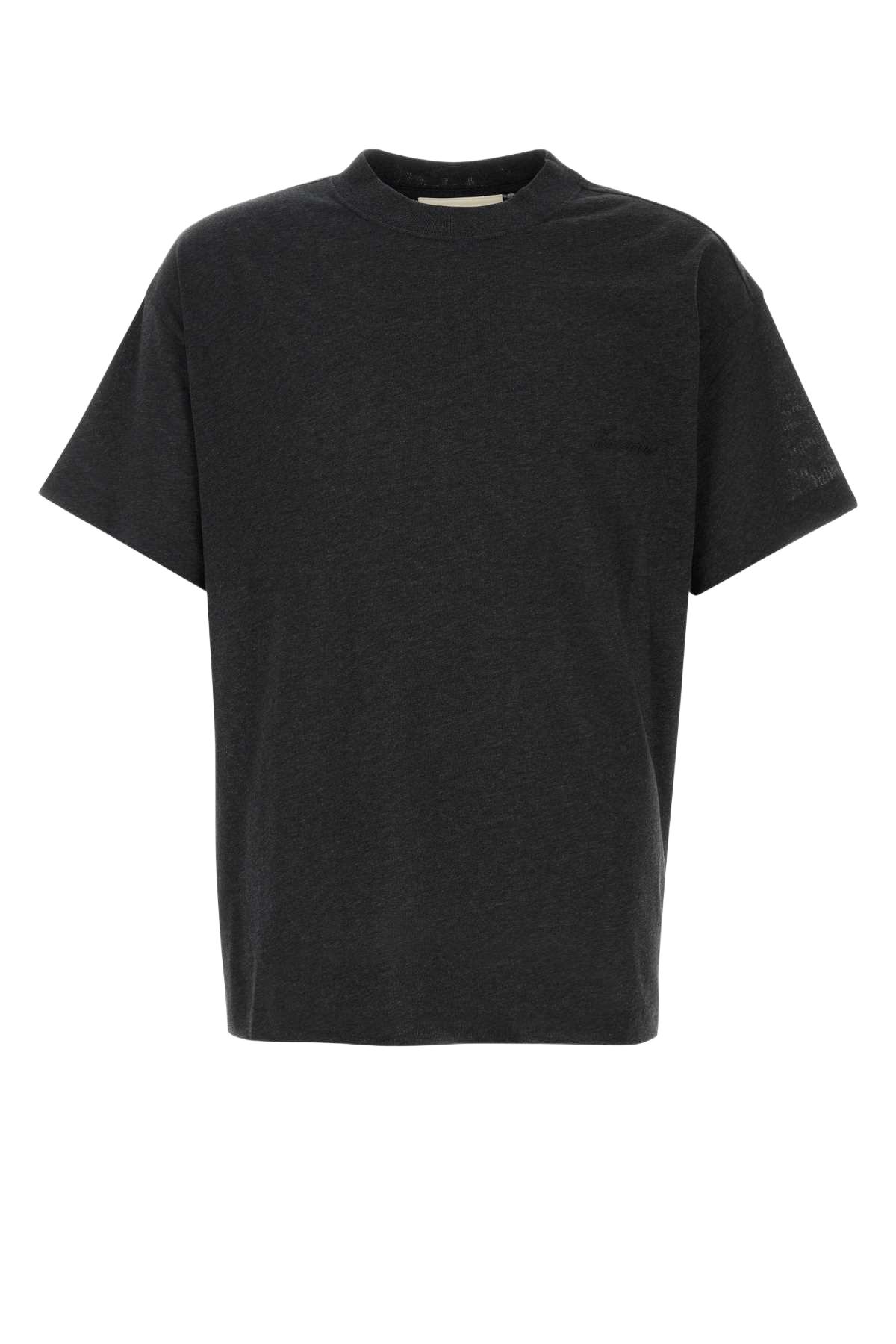 Slate Cotton Blend T-Shirt Vintageblack Exterior: Polyester