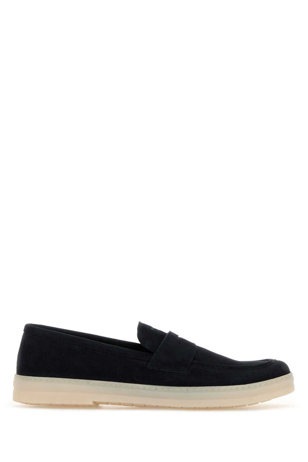 Prada Exterior: 100% Suede loafer in black