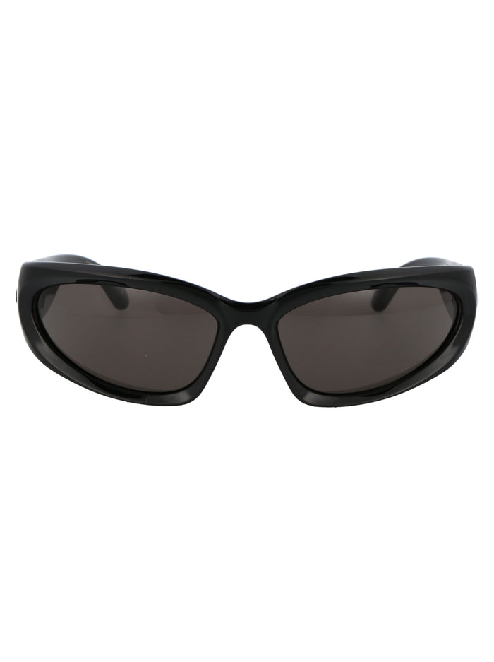 Bb0157s 001 Black Grey Acetate Sunglasses