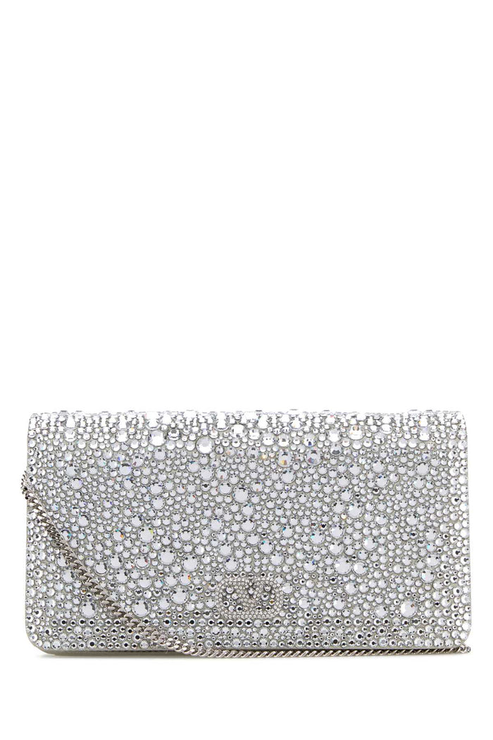 Crystalsilvercrystal Viscosilk Se Clutch