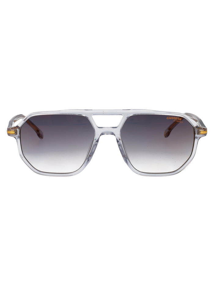 Carrera 341-S Ft3 Grey Gold Acetate Sunglasses