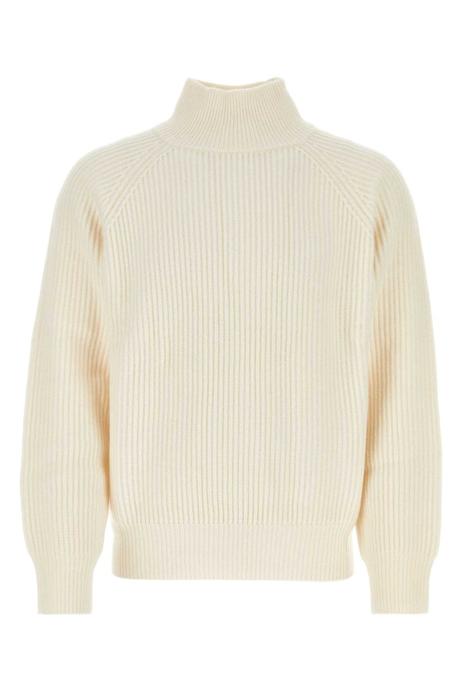Le Kasha 100% Organic cashmere sweater in white