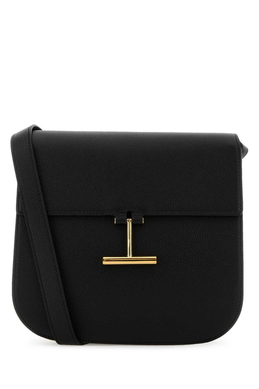 Tom Ford Upper: 100% Calf Leather; Lining: 60% Polyamide shoulder bag in black