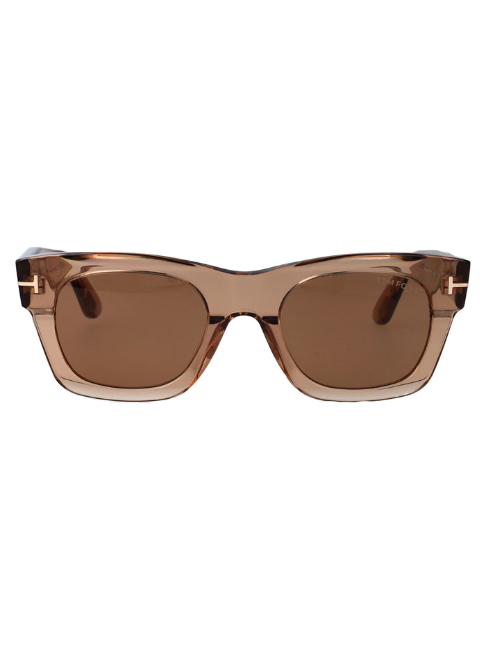 Emma-02 Marrone Chiaro Luc / Acetate Sunglasses