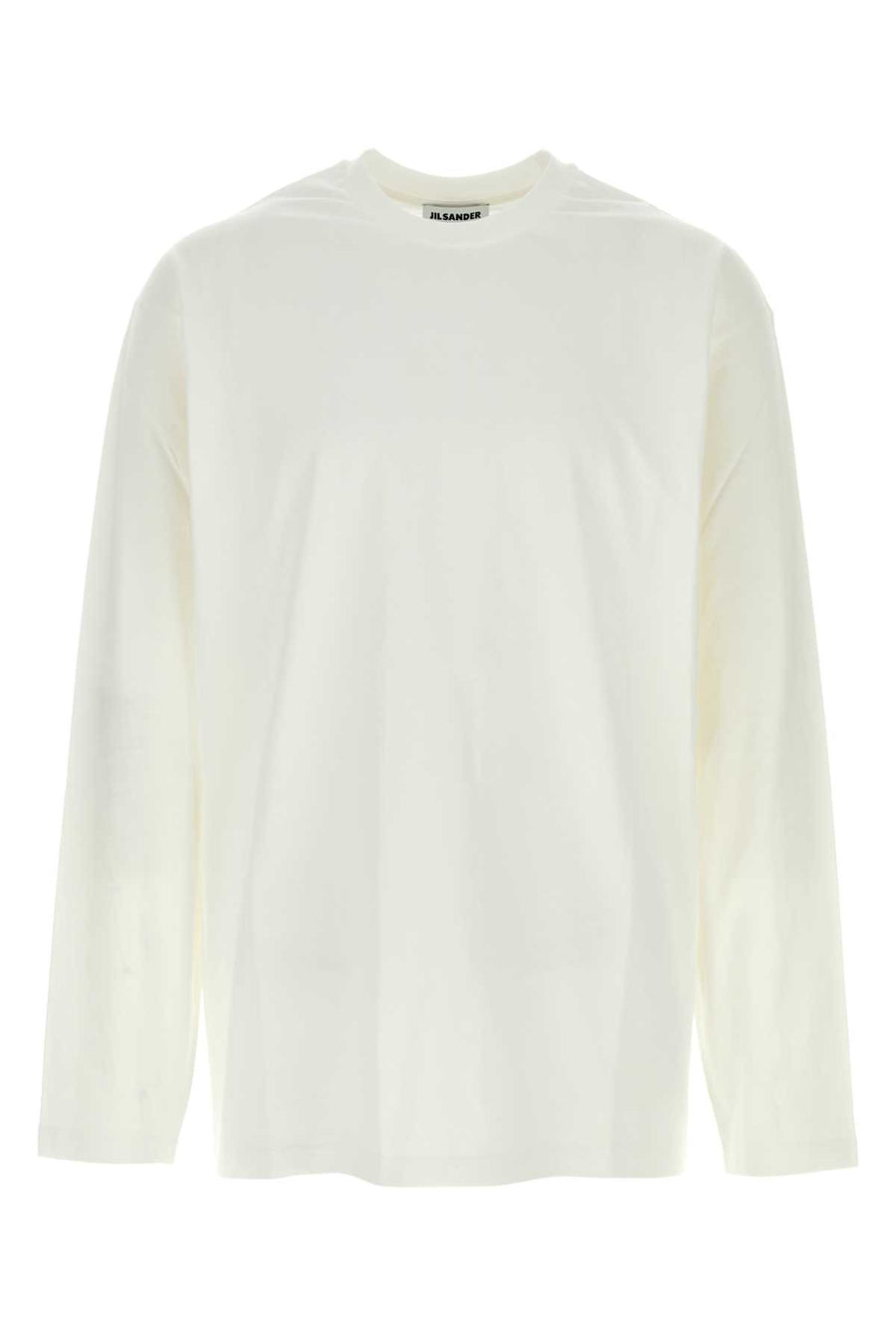 Jil Sander 100% Cotton t-shirt in beige