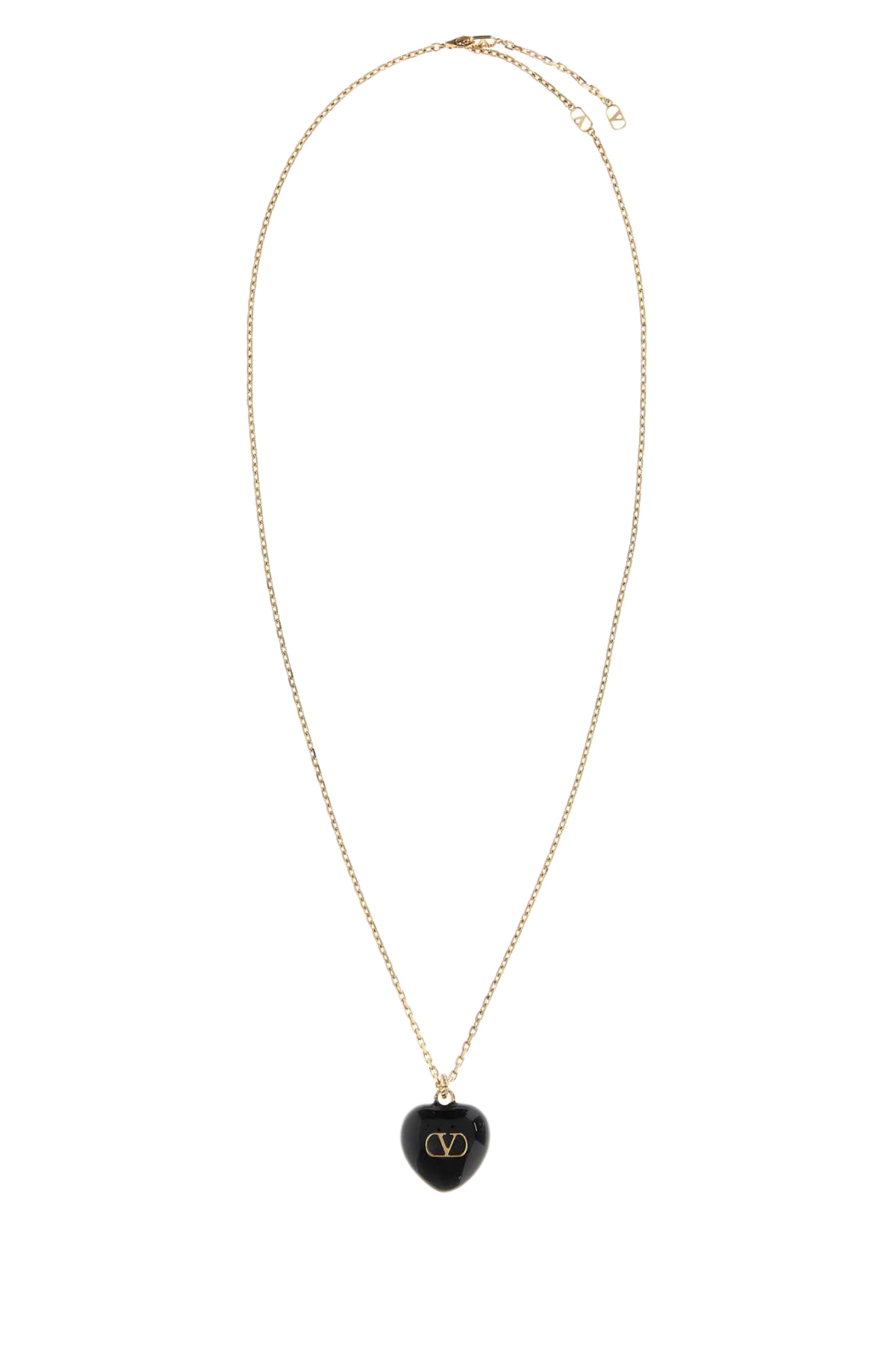 Gold Metal Coeur Royal Necklace Oronero Collane