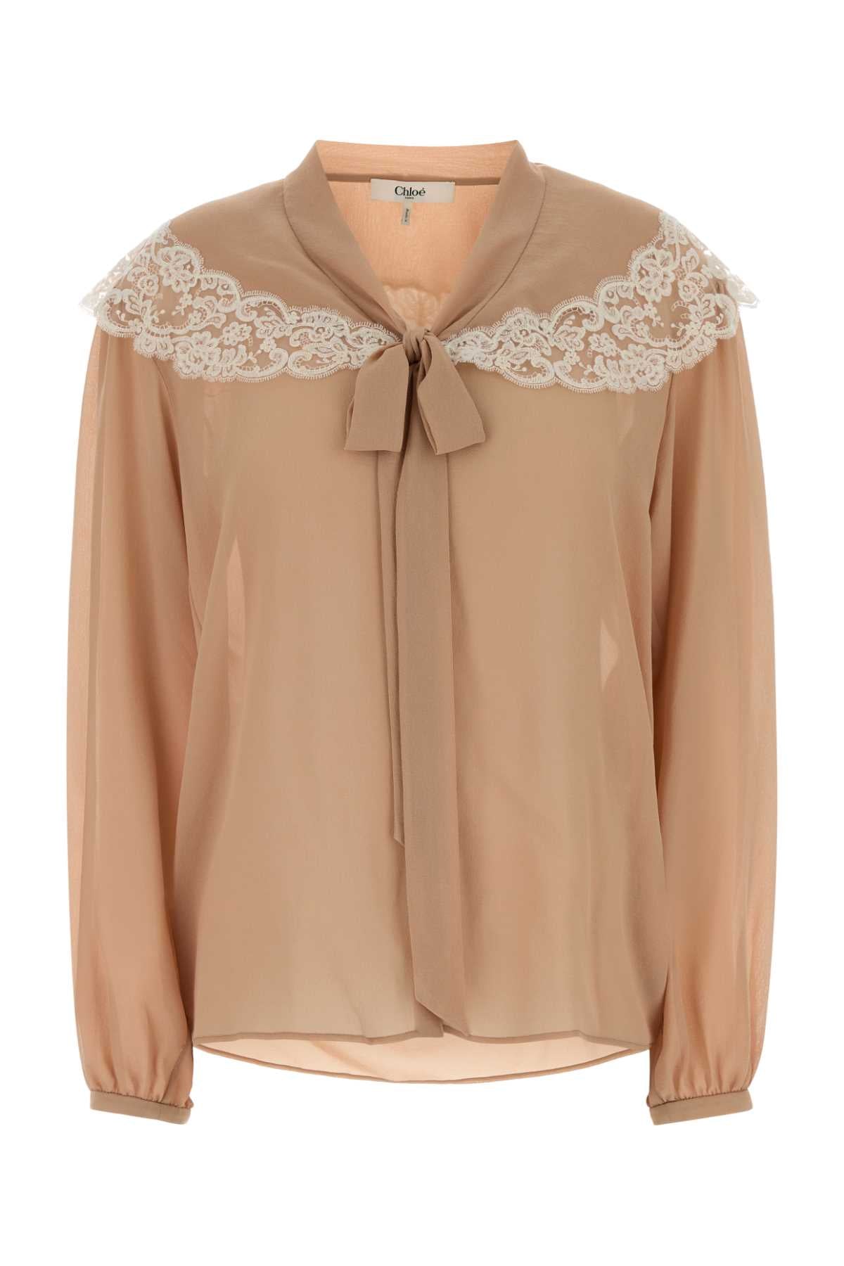 Biscuitpink Exterior: Silk Camicie