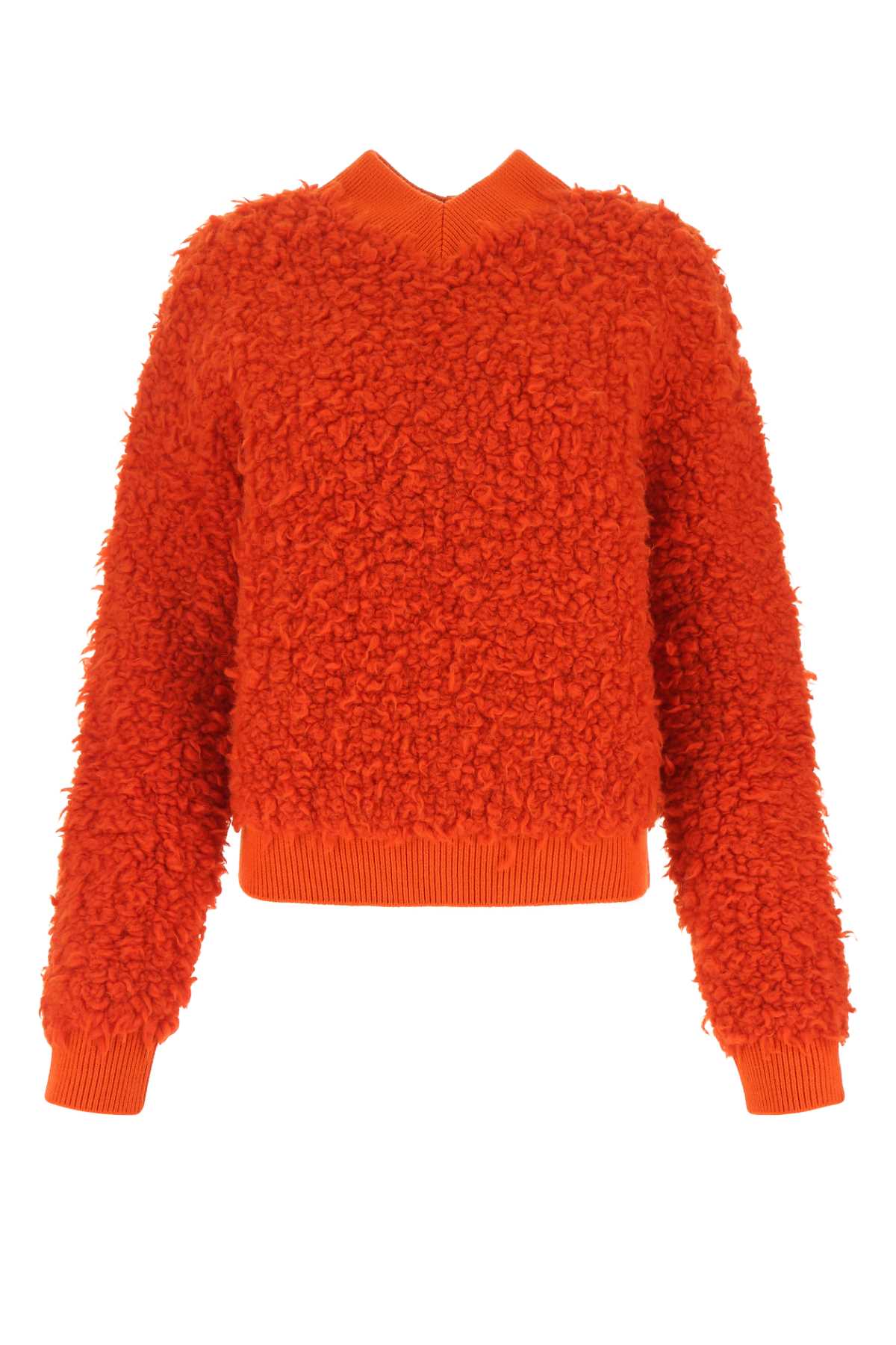 Red Boucle Sweater 6022 Maglieria