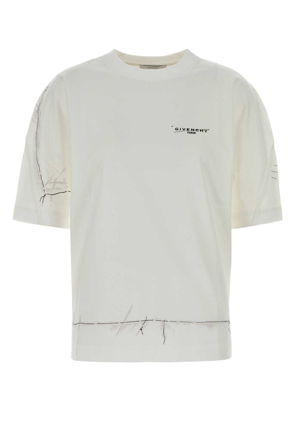 Givenchy Tshirt 100% Cotton t-shirt in white