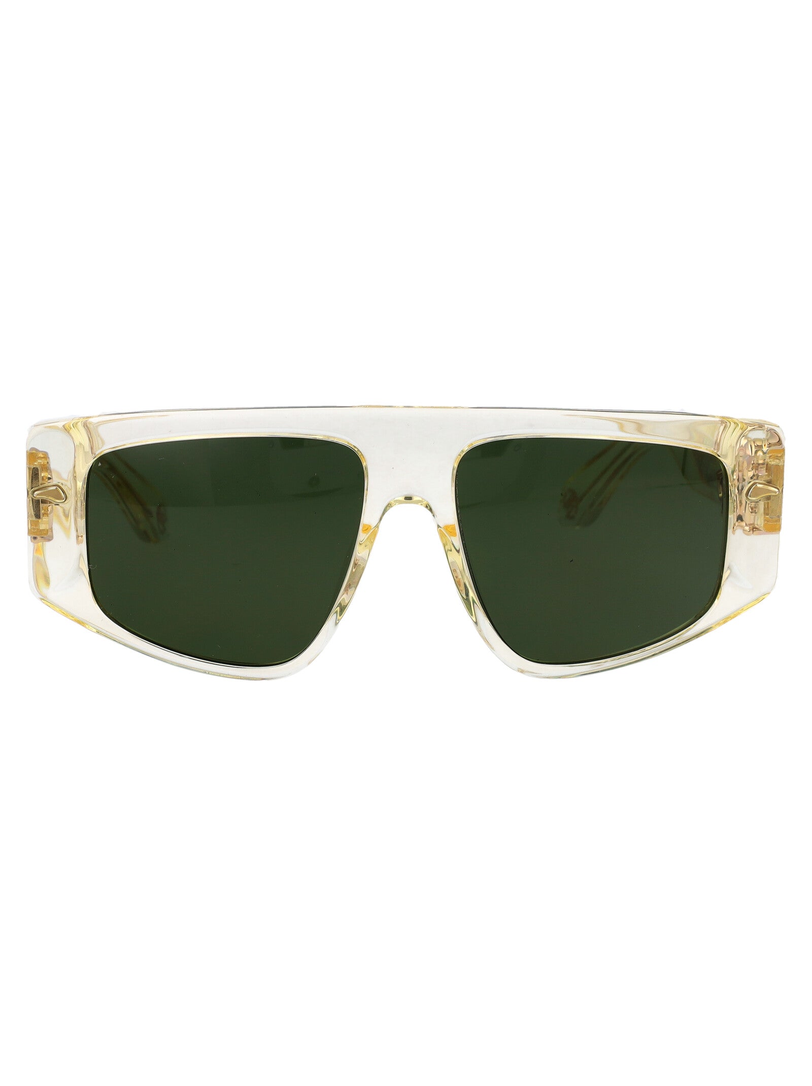 SRC038M Giallo Soia Trasparente Acetate Sunglasses