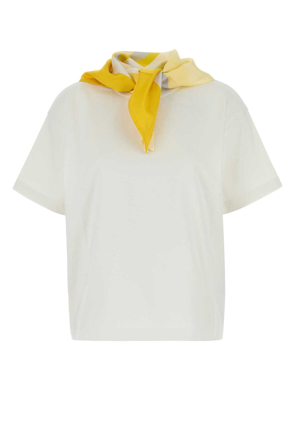 Bottega Veneta Bandana 100% Cotton t-shirt in white