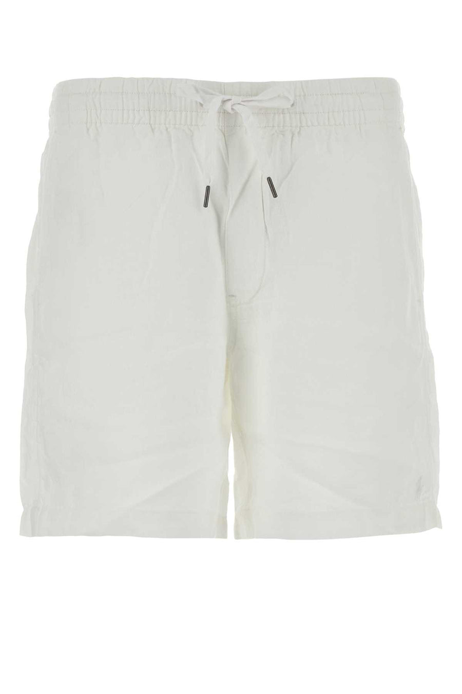 Polo Ralph Lauren 100% Linen bermuda shorts in white