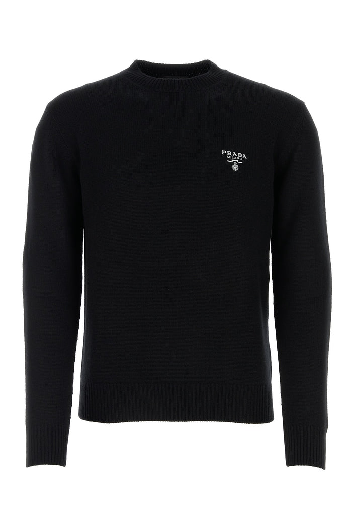 Black Cashmere Sweater Nero Maglieria